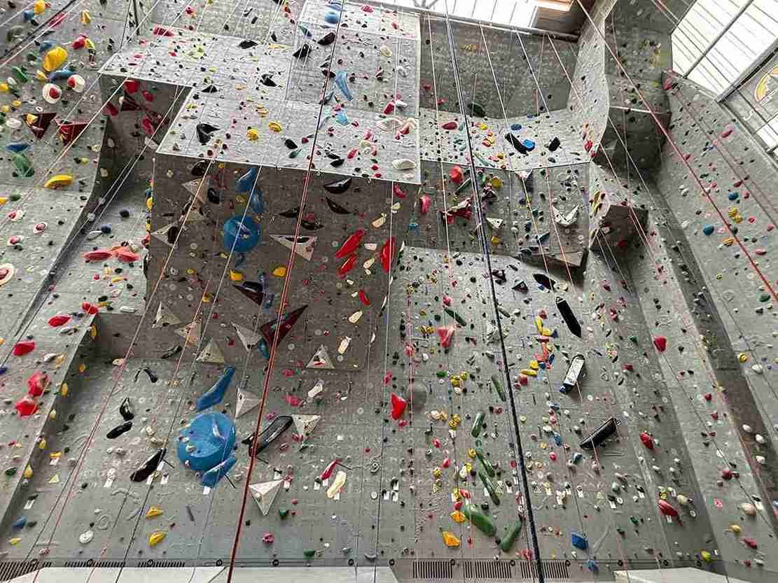 Op een regenachtige zondag in Mountain Network Nieuwegein